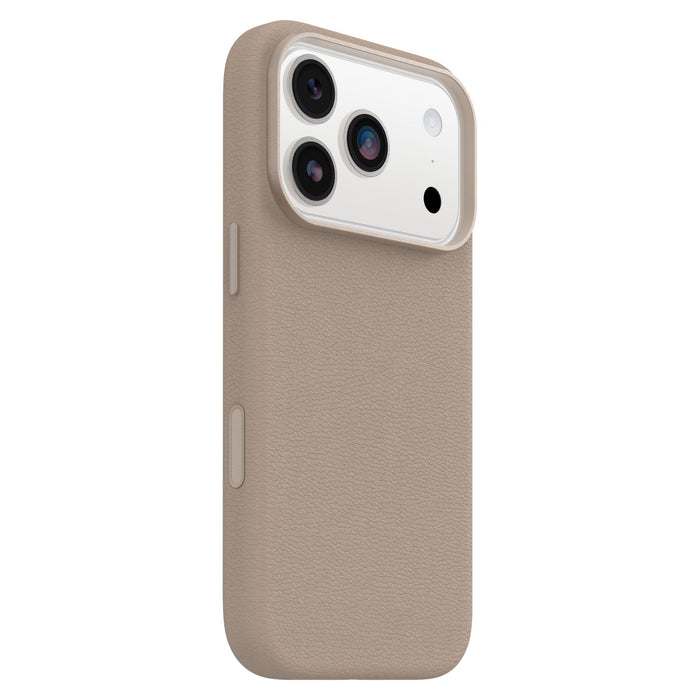 OtterBox Symmetry Cactus Leather MagSafe Case for Apple iPhone 17 Pro Gray