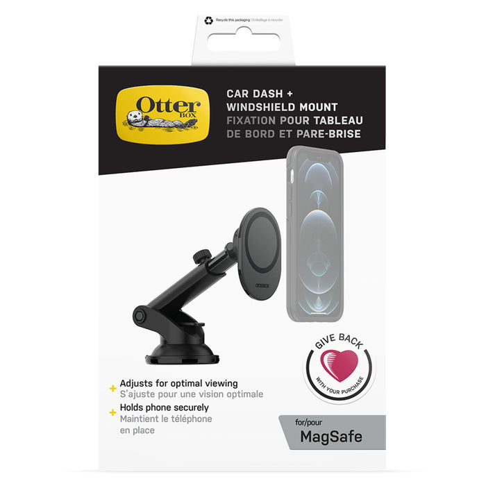 OtterBox Car Dash / Window Mount for MagSafe Black