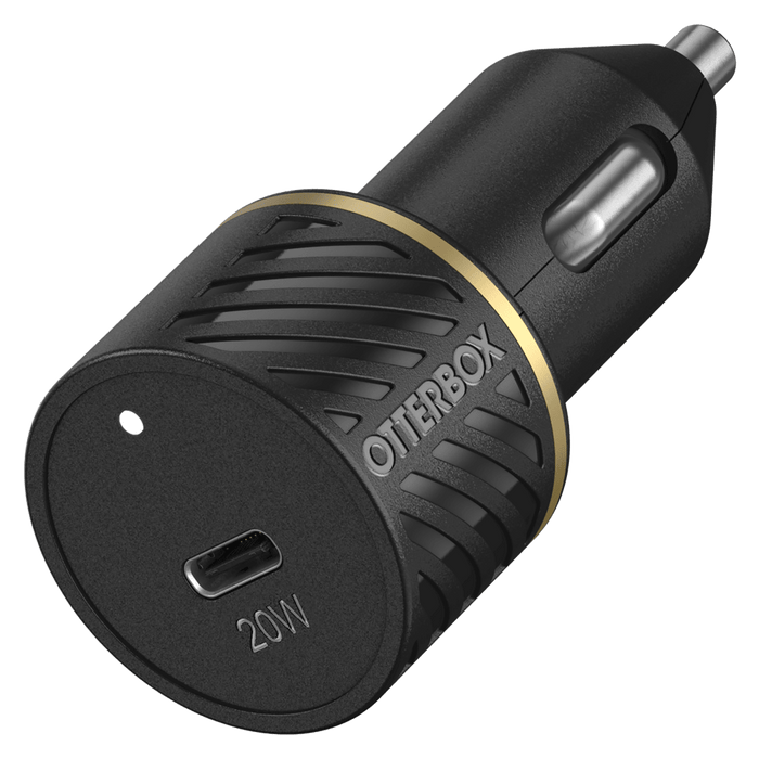 OtterBox Fast Charge PD 20W Wall and 20W Car Charger with USB C to USB C Cable Black Shimmer