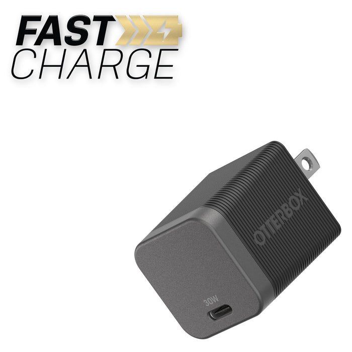 OtterBox Premium Pro USB C Wall Charger 30W Black