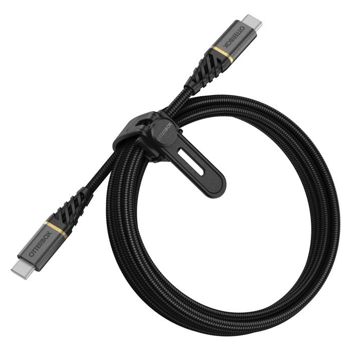 OtterBox Premium Fast Charge USB C Cable 2m Glamour Black