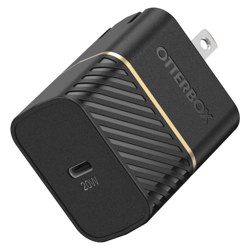OtterBox USB C PD Wall Charger 20W Black Shimmer