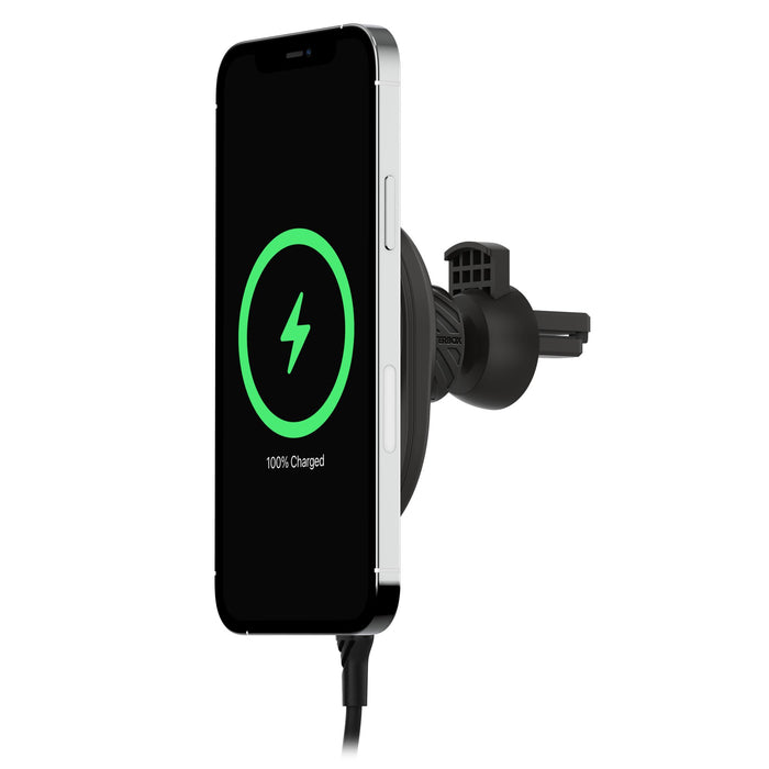 OtterBox Car Vent Mount Charger for MagSafe Black