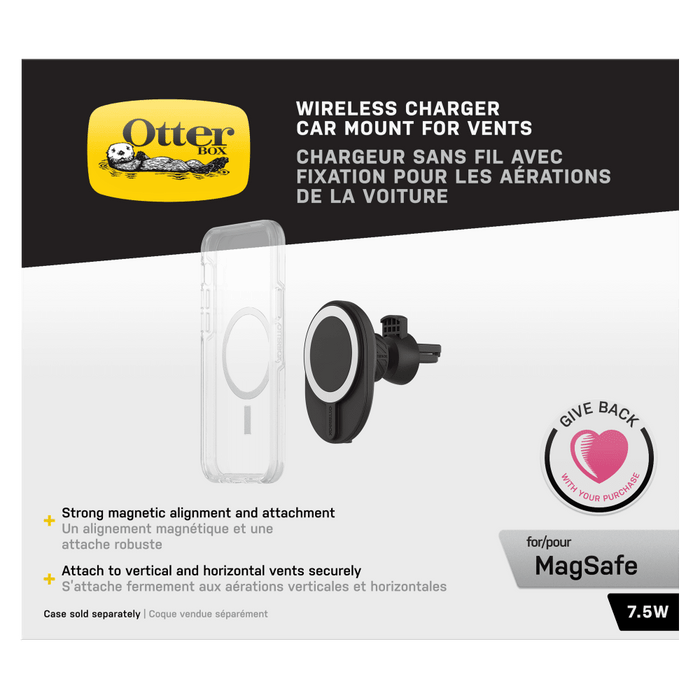 OtterBox Car Vent Mount Charger for MagSafe Radiant Night