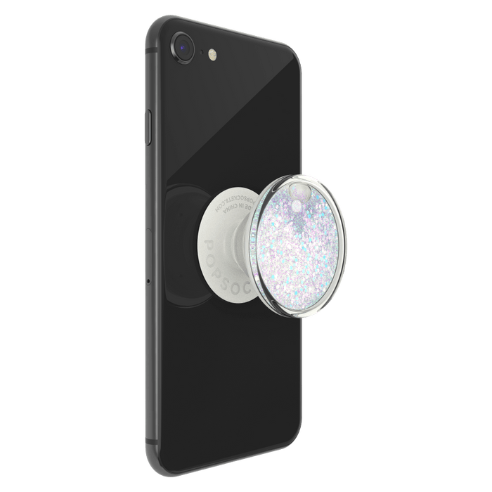 PopSockets PopGrip Luxe Tidepool Halo White
