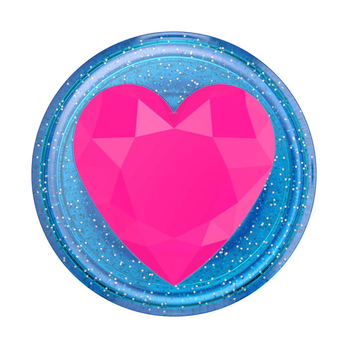 PopSockets PopGrip Premium Bon Bon Ice Blue Heart