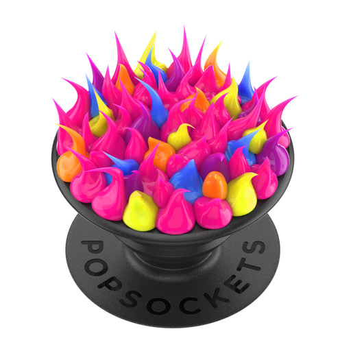 PopSockets PopGrip Premium Spiky Pink Acid