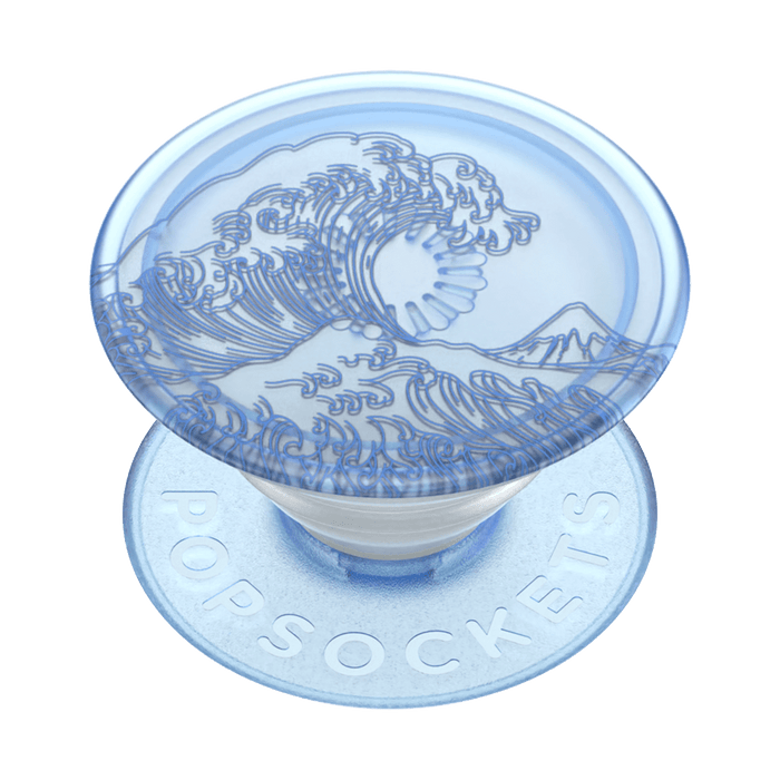 PopSockets PopGrip Plant Translucent Ocean