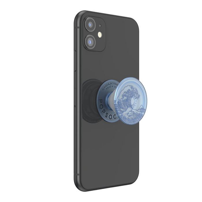 PopSockets PopGrip Plant Translucent Ocean