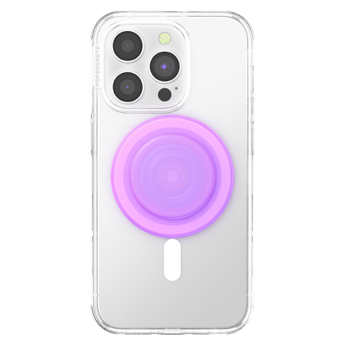 PopSockets PopGrip MagSafe Circle Translucent Opalescent Pink
