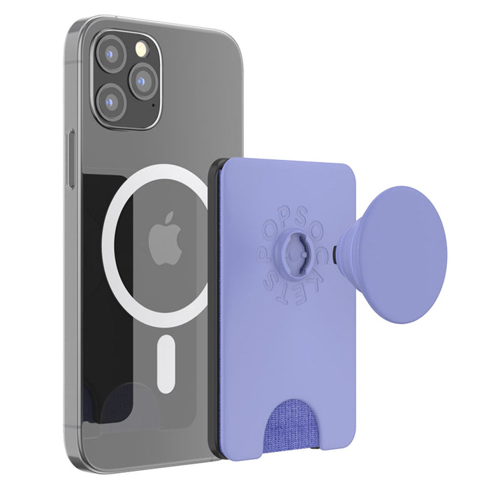 PopSockets MagSafe PopWallet Plus with Adapter Ring Purple
