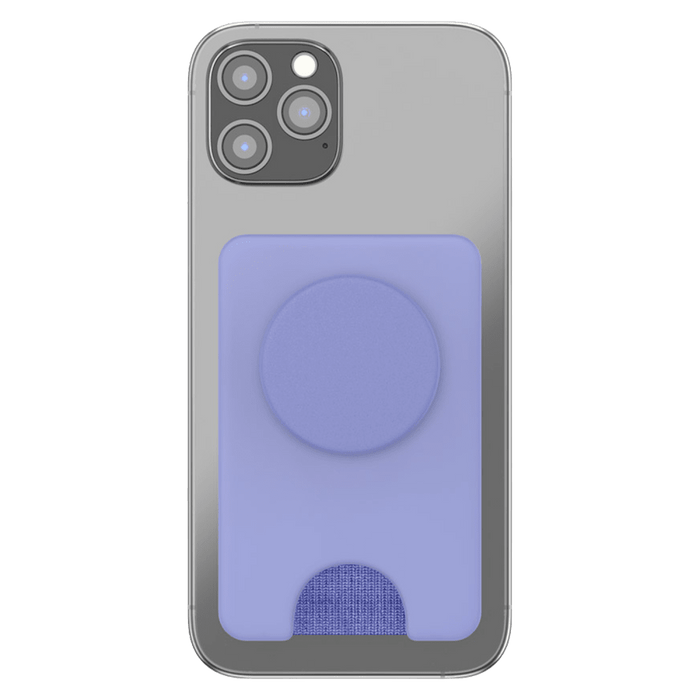 PopSockets MagSafe PopWallet Plus with Adapter Ring Deep Periwinkle