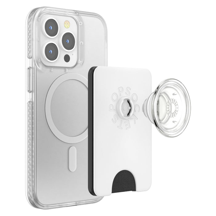 PopSockets MagSafe PopWallet Plus Clear