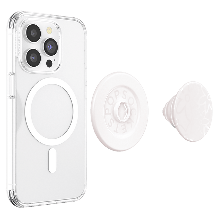 PopSockets PopGrip MagSafe Circle White