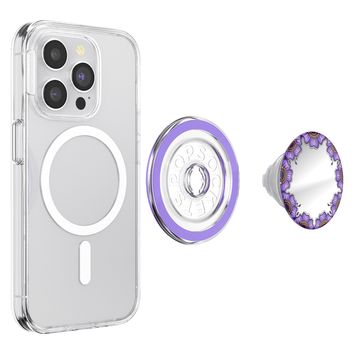 PopSockets PopGrip MagSafe Circle Mirror Multi-Color