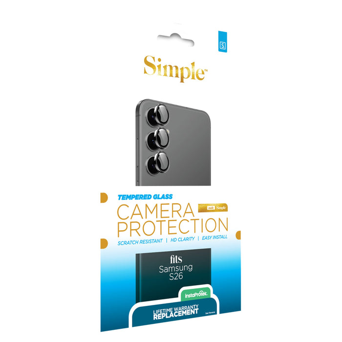 Simple Guided Camera Lens Protector (Individual) for Samsung Galaxy S26