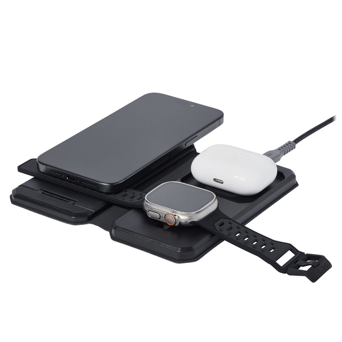 Urban Armor Gear 3 in 1 Travel_and Desktop Magnetic_Charger Black