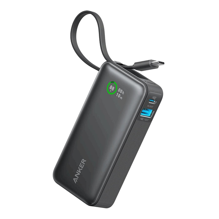 Anker Nano Power Bank 10,000 mAh 30W with Built in USB-C Cable