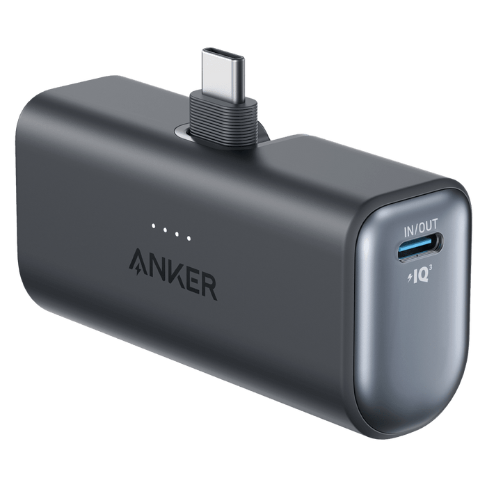 Anker Nano Power Bank with Built-in Foldable USB-C Connector