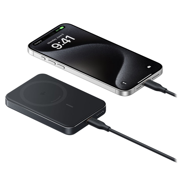 ANKER MagGo Ultra-Slim Magnetic Wireless Power Bank 10,000 mAh