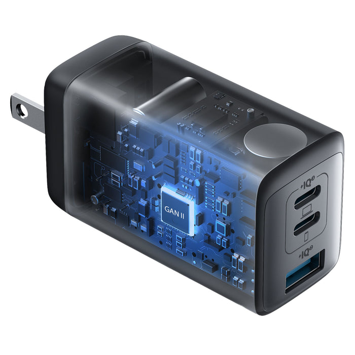 Anker PowerPort III 65W 3-Port Wall Charger Black