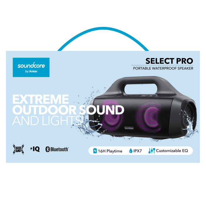 Soundcore Select Pro Bluetooth Speaker Black