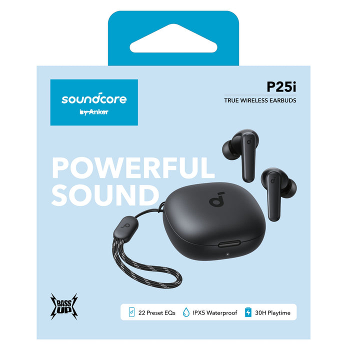 Soundcore P25i True Wireless In Ear Headphones Black