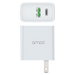 AMPD PD Fast 20W USB C and USB A Dual Port Wall Charger