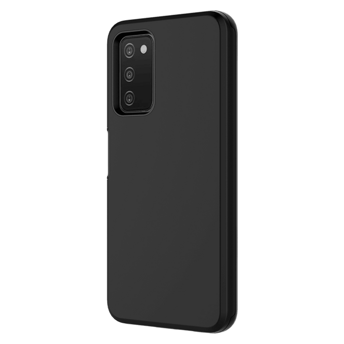 AMPD Classic Slim Dual Layer Case for Samsung Galaxy A03s Black