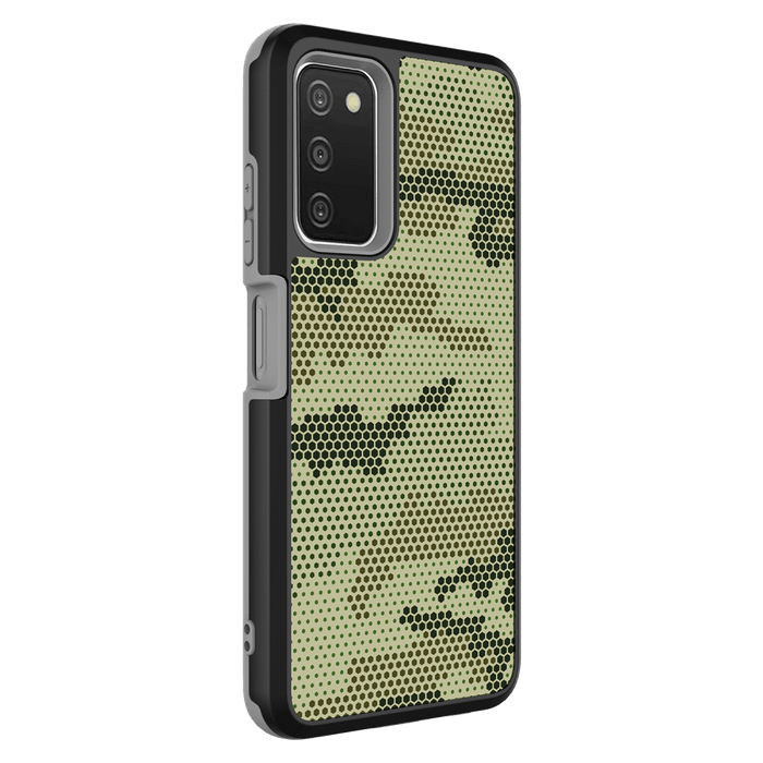 AMPD Slim Dual Layer Case for Samsung Galaxy A03s Camouflage