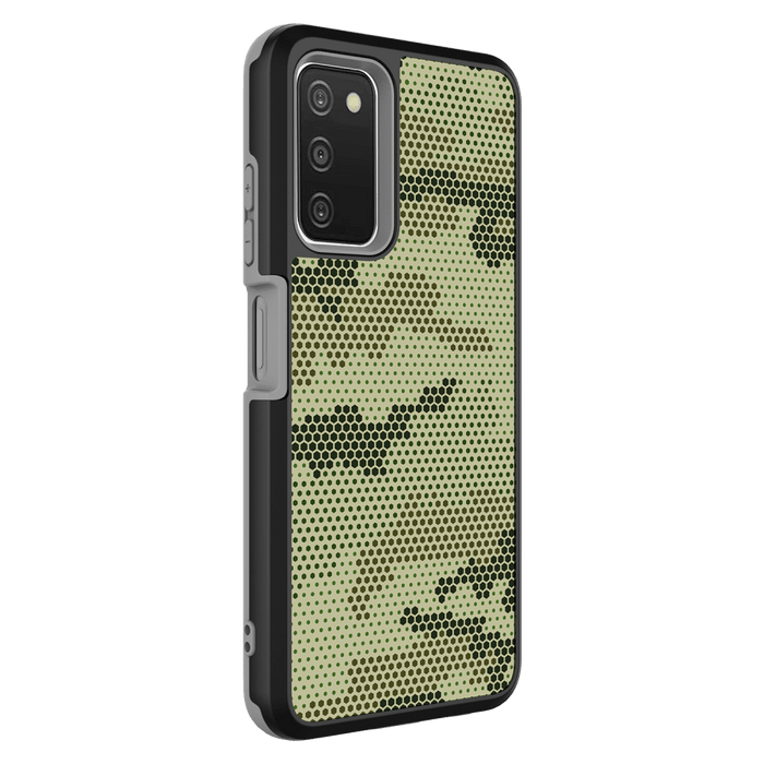 AMPD Slim Dual Layer Case for Samsung Galaxy A03s Green