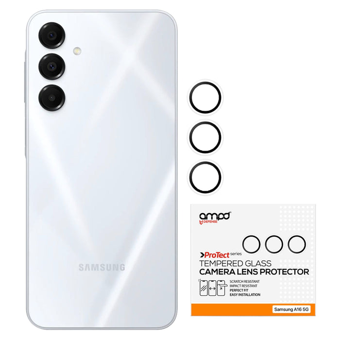 AMPD Rear Camera Tempered Glass Screen Protector for Samsung Galaxy A16 5G