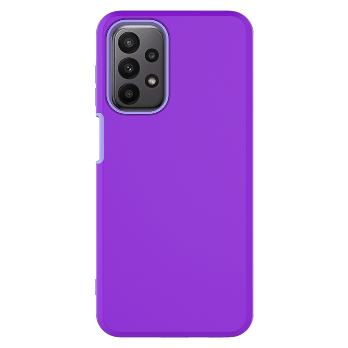 AMPD Classic Slim Dual Layer Case for Samsung Galaxy A23 / A23 5G Purple