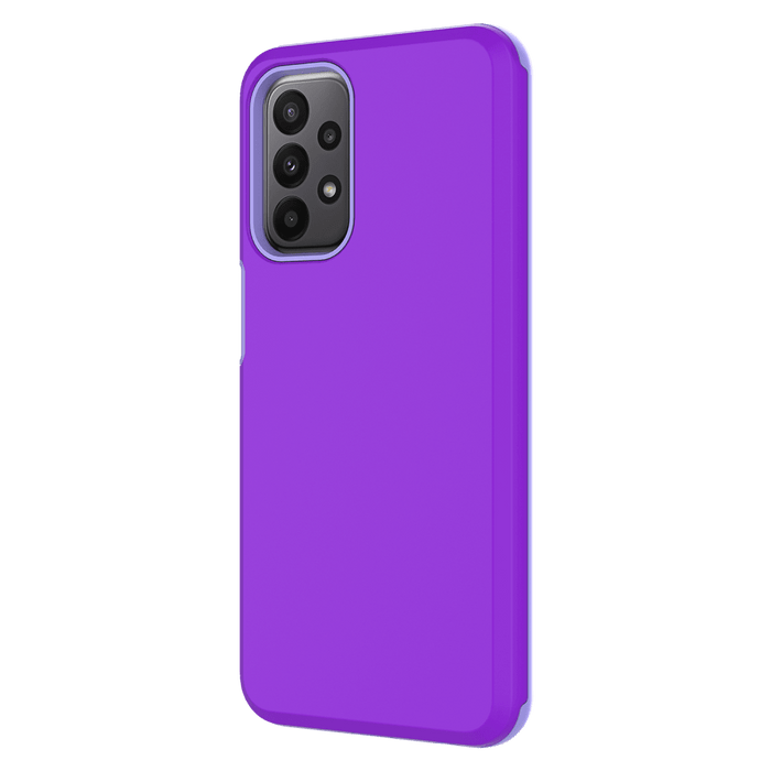 AMPD Classic Slim Dual Layer Case for Samsung Galaxy A23 / A23 5G Purple