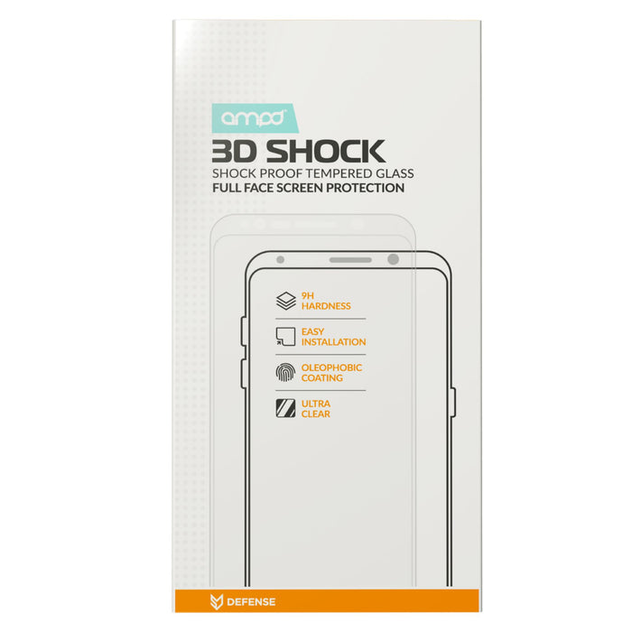 AMPD 3D Glass Screen Protector for Samsung Galaxy A25 5G Clear