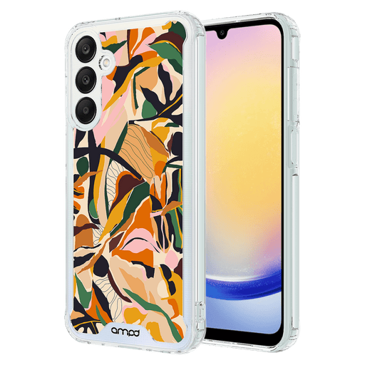 AMPD TPU / Acrylic HD Print Case for Samsung Galaxy A25 5G Orange