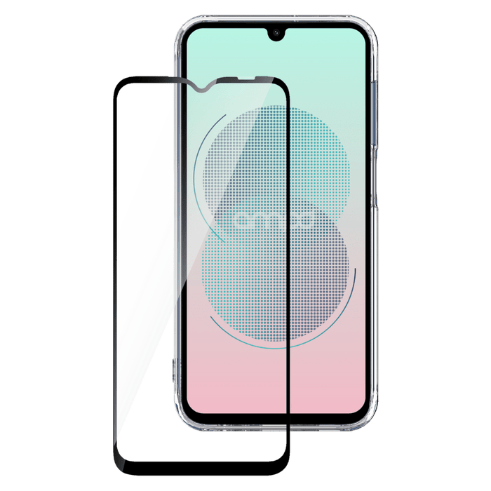 AMPD 3D Full Faced Impact Glass Screen Protector for Samsung Galaxy A35 5G Clear