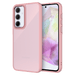 AMPD TPU/Acrylic Smoke Translucent Case for Samsung Galaxy A35 5G Pink Bumper