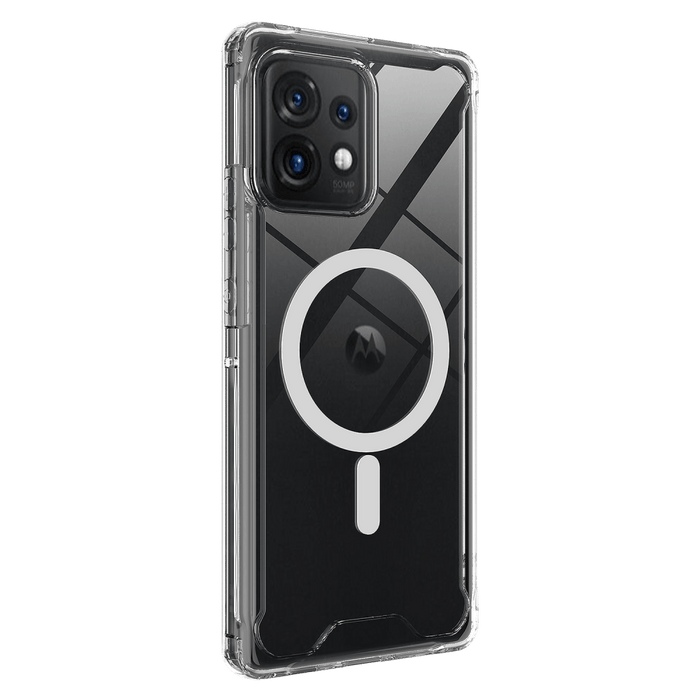 AMPD TPU / Acrylic Crystal Clear Case for Motorola Moto Edge Plus (2023) Clear