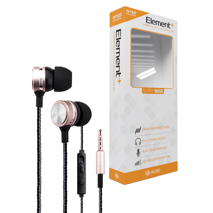 Element Plus 3.5mm In Ear Wired Headphones