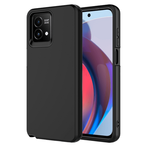 AMPD Classic Slim Dual Layer Case for Motorola Moto G 5G (2023) Black
