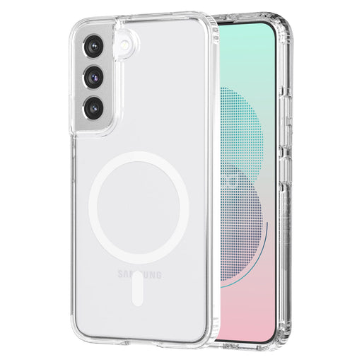 AMPD TPU / Acrylic Crystal Clear MagSafe Case for Samsung Galaxy S22