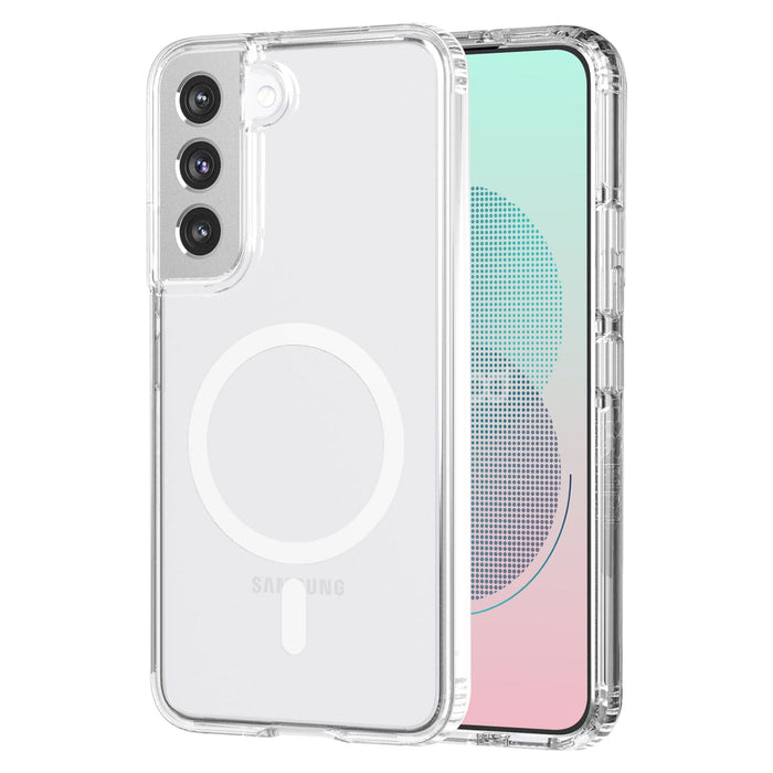 AMPD TPU / Acrylic Crystal Clear MagSafe Case for Samsung Galaxy S22