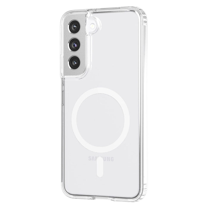 AMPD TPU / Acrylic Crystal Clear MagSafe Case for Samsung Galaxy S22 Clear