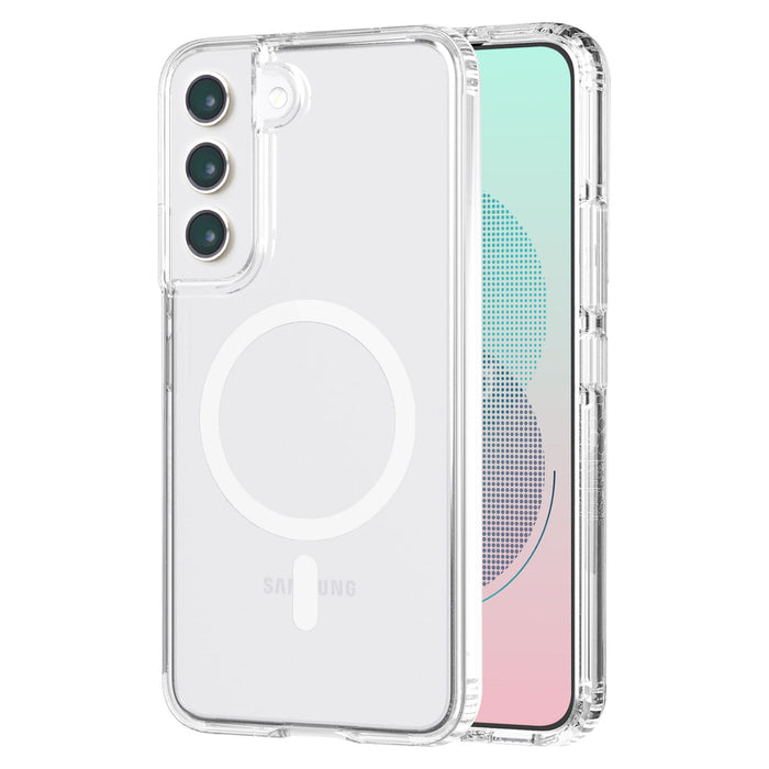 AMPD TPU / Acrylic Crystal Clear MagSafe Case for Samsung Galaxy S23 Plus