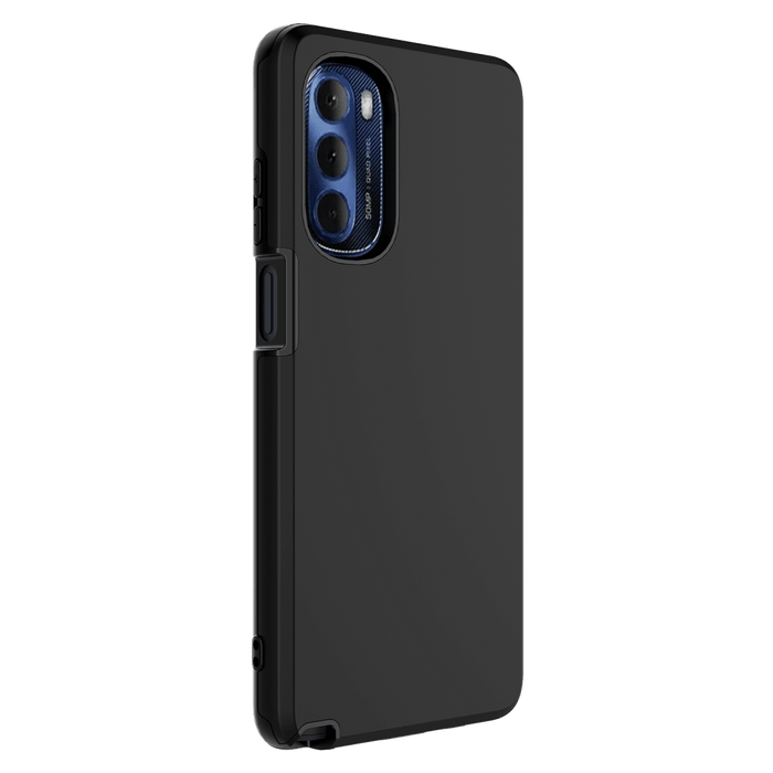 AMPD Classic Slim Dual Layer Case for Motorola Moto G Stylus (2022) / Moto G Stylus 5G (2022) Black