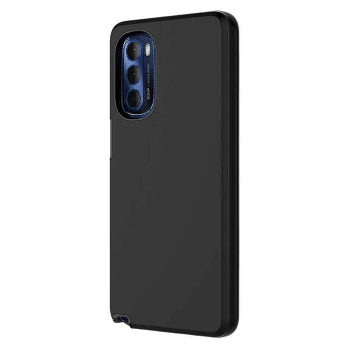 AMPD Classic Slim Dual Layer Case for Motorola Moto G Stylus (2022) / Moto G Stylus 5G (2022) Black