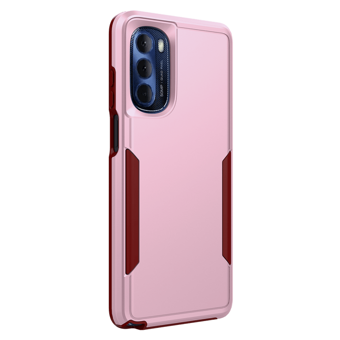 AMPD Military Drop Case for Motorola Moto G Stylus (2022) / Moto G Stylus 5G (2022) Pink