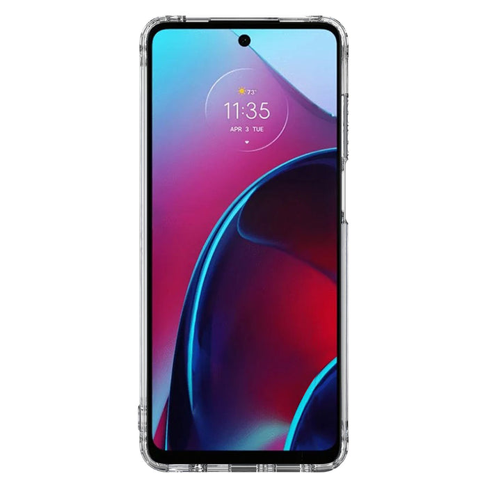 AMPD TPU / Acrylic Hard Shell Case for Motorola Moto G Stylus (2022) / Moto G Stylus 5G (2022) Clear