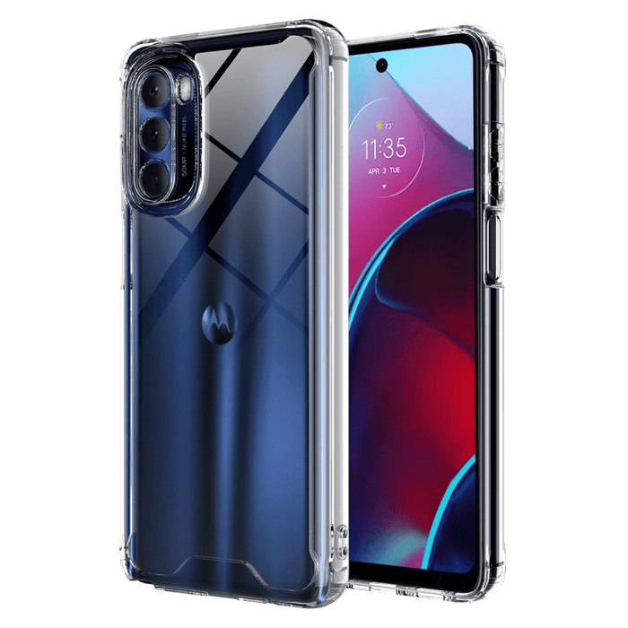 AMPD TPU / Acrylic Hard Shell Case for Motorola Moto G Stylus (2022) / Moto G Stylus 5G (2022)